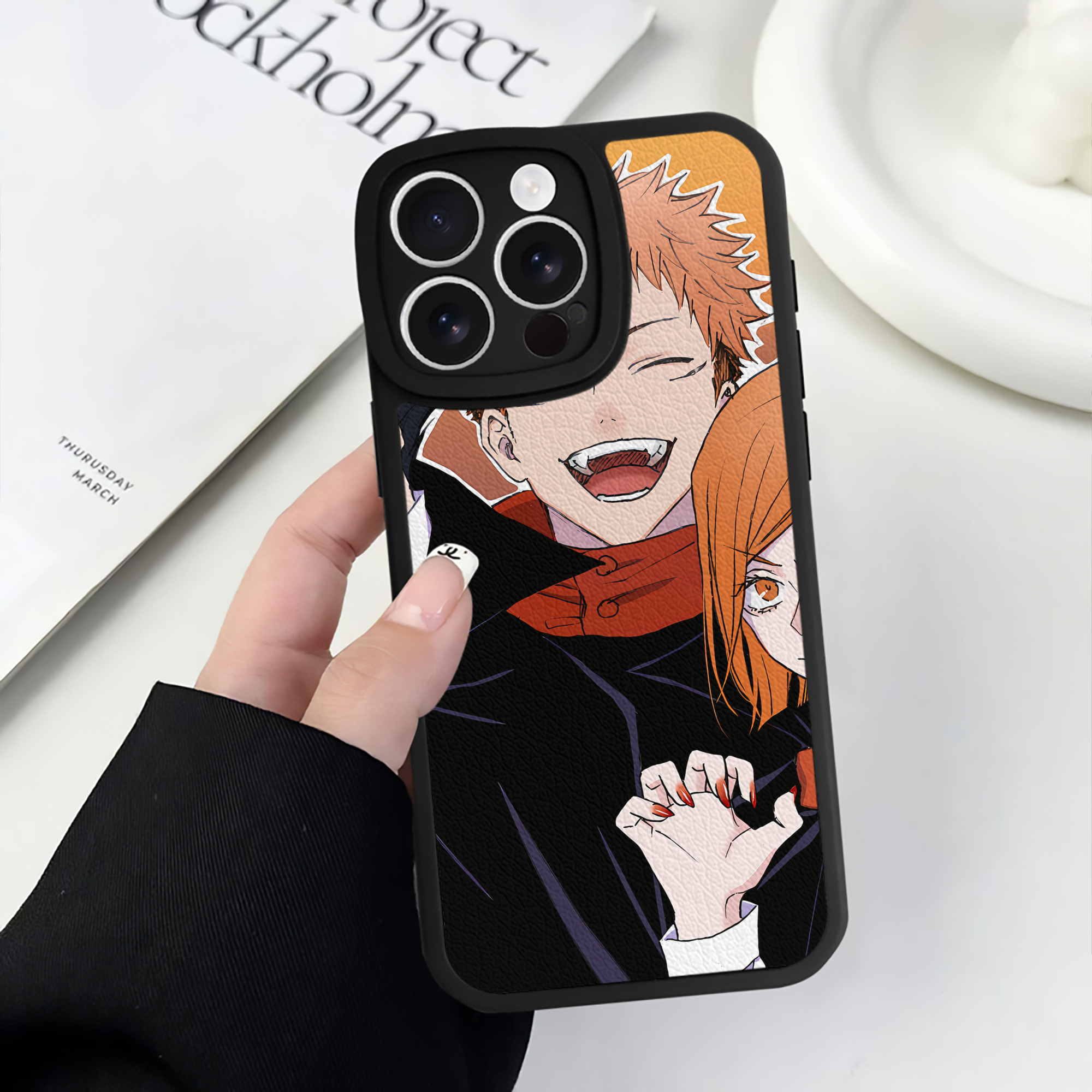 （画像用） SPY×FAMILY间谍家家酒 【iPhone 16シリーズ対応】シリコンスマホケース（レザー調） 材質：シリコン